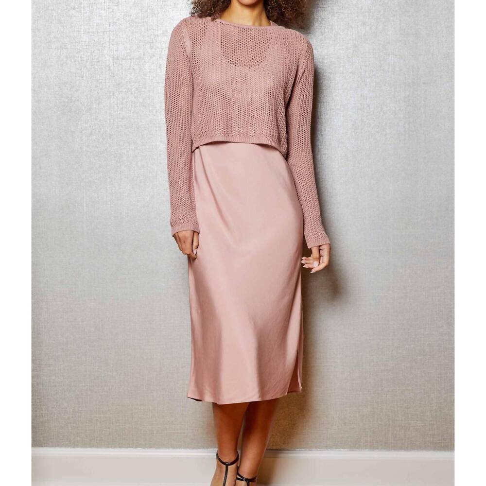 NEW DESIGN HISTORY lex combo l/s in dusty rose